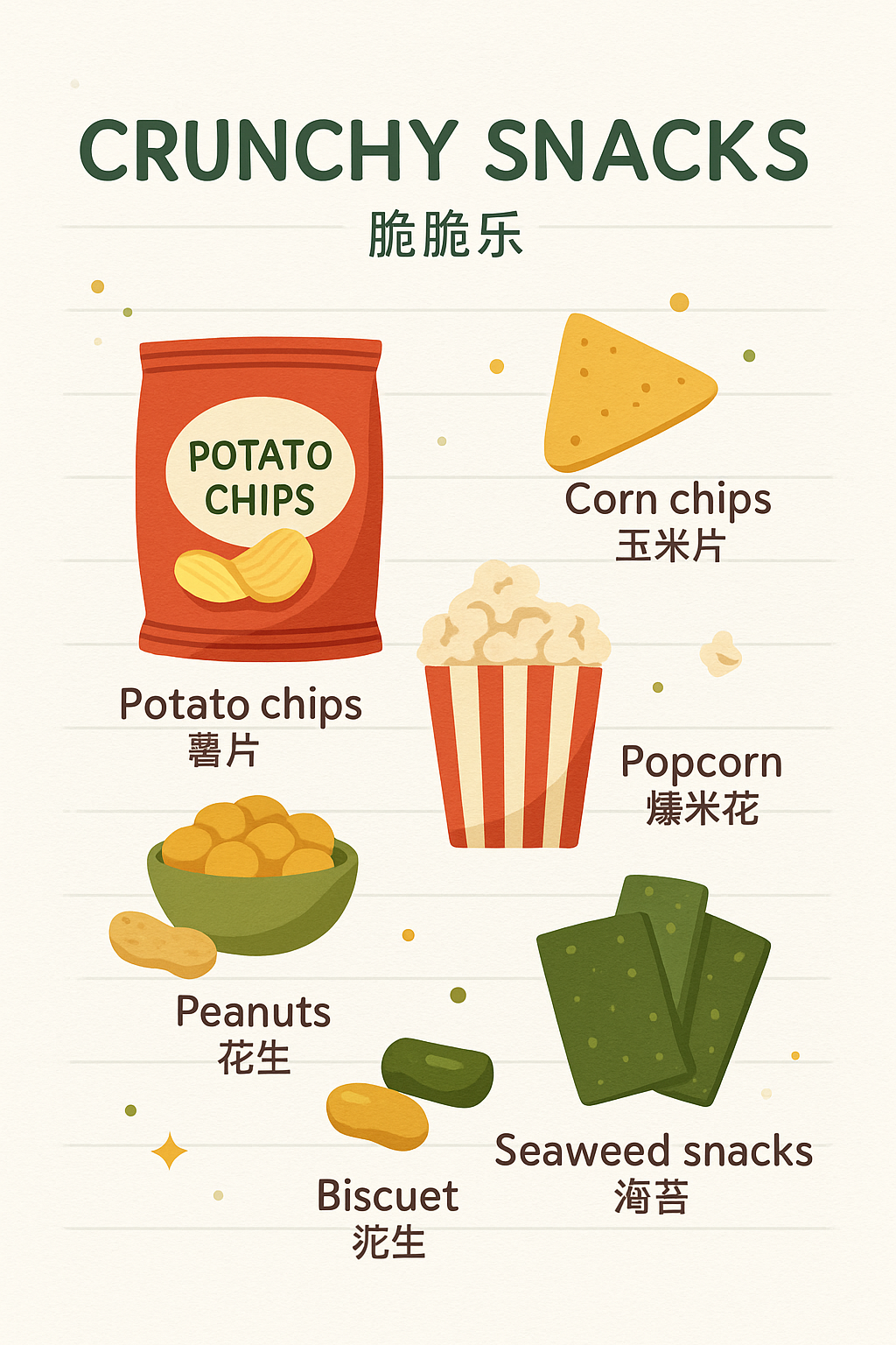 Snack Cards